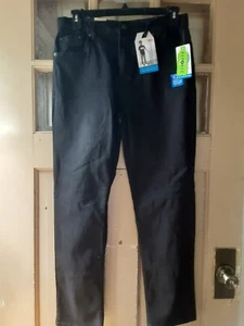 Levi's 502 Boys Black Jeans Size 16 Husky (34X30) NEW WITH TAGS - Picture 1 of 2