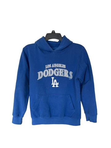 Stitches Los Angeles Dodgers Hoodie Blue Sweater Women’s Size M Good Condition Cover