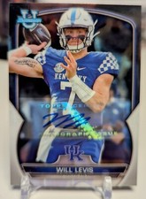 🔥 Will Levis 2022 Bowman University Chrome Auto #5 Tennessee Titans Rookie 🔥