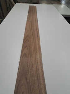Amerikanisches schwarzes Nussbaumholzfurnier - 1 NATURHOLZBLATT - 1770 mm x 155 mm - Bild 1 von 5