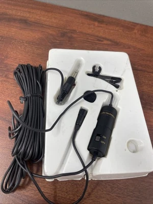 Audio-Technica ATR35S Lavalier Microphone, New, No  Box. - Image 1 of 4