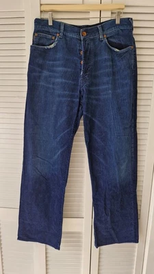 Paul Smith - Vintage Red Ear Blue Corduroy Jeans Size 34 - Image 1 of 4