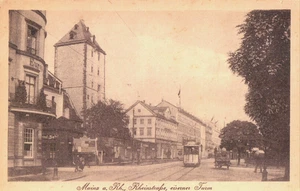 AK MAINZ /Rhein Rheinstraße, EisernernTurm, Straßenbahn 10er - Picture 1 of 1
