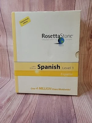 Rosetta Stone Latin America Spanish Level 1 Homeschool Edition CD Rom  - Image 1 of 4