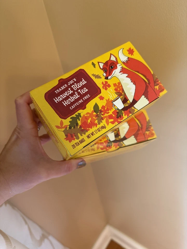 LOTE DE 2 CAJAS – Trader Joe's Harvest Blend té de hierbas SELLADO sin cafeína EE. UU. Foto 1 de 1