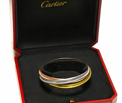 Brazalete Cartier Trinity Oro Tricolor 18K Foto 1 de 3