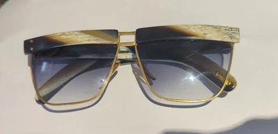 Rare Vintage Gianni Versace Perspectives Mod. 402 Col. 774 BKH Sunglasses Italy - Image 1 of 4