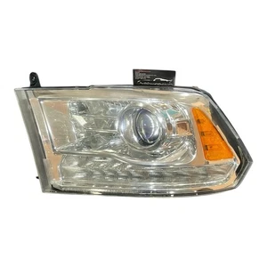 2013-2018 Dodge Ram Driver Side Chrome Projector Headlamp 68093217AD OEM - Picture 1 of 1