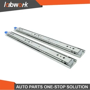 Labwork Heavy Duty 20" Drawer Slides With Lock 500lb Full Extension Ball Bearing - Picture 1 of 24