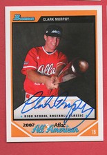 2007 BOWMAN AFLAC CLARK MURPHY ALL-AMERICAN AUTO QTY