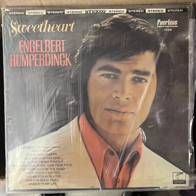 ENGELBERT HUMPERDINCK -SWEETHEART- 1971 MEXICAN LP POP VOCAL - Image 1 of 4