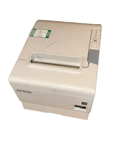Epson TM-T88V Receipt Printer 80mm Thermal USB Serial + PSU White - Picture 1 of 2