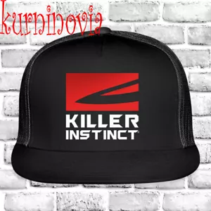 Killer Instinct Crossbow Archery Bow Black Trucker Hat Cap Adult Size - Picture 1 of 5