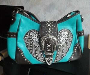 Cartera de mujer Montana Wings en turquesa - Imagen 1 de 3