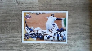2010 Topps - Prince Fielder #1 - Picture 1 of 2