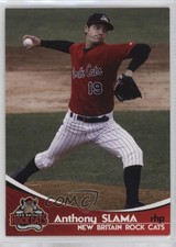 2009 Grandstand New Britain Rock Cats Anthony Slama #19