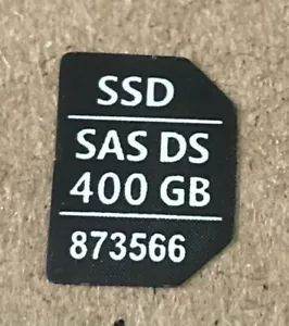 30 pz 651687-001 2,5" vassoio etichette adesivi caddy ssd sas ds400 gb 873566 - Foto 1 di 3