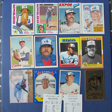 STEVE ROGERS  (18 DIFF)   ODD ITEMS  TOPPS  OPC  1977  -  1985   MONTREAL  EXPOS