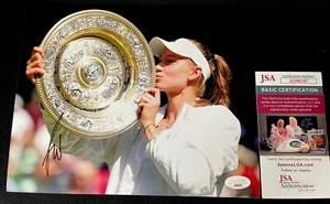 ELENA RYBAKINA JSA COA AUTOGRAMM SIGNED 8x10 FOTO US OPEN WIMBLEDON TENNIS - Bild 1 von 1
