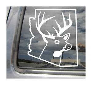 Arizona Hirsch Jäger Jagd Saison Outdoor Auto Fenster Vinyl Aufkleber Sticker 01208 - Bild 1 von 1