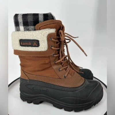 KAMIK BOTAS DE INVERNO ISOLADAS IMPERMEÁVEIS CLIMA FRIO COM FORRO REMOVÍVEL - Imagem 1 de 4