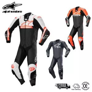Alpinestars Missile V2 Ward Motorcycle Racing 1 Piece Motherbike Leather Suit CE - Picture 1 of 9