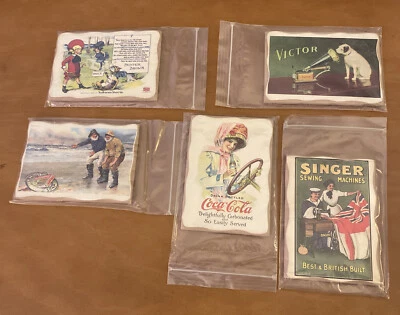 Vintage Wooden Early 20th Century Advertising Refrigerator Magnets - Lot of 5 - image 1 of 4