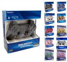 PS3 PLAYSTATION 3 - CONTROLLER JOYPAD JOYSTICK DUALSHOCK WIRELESS ORIGINALE +BOX