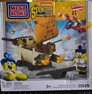 Mega Bloks/ SPONGEBOB MOVIE: SPONGE OUT OF WATER/ Burgermobile Showdown/ 258 PCS - Picture 1 of 2