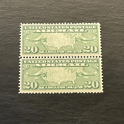 US Stamps Scott # C9 Pair Map of U.S 1926-30…MNH - Image 1 of 2