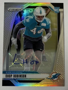 CHOP ROBINSON RC 2024 PANINI PRIZM SILVER ROOKIE AUTO - Picture 1 of 1