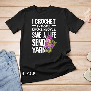 Divertida camiseta de ganchillo unisex - Imagen 1 de 17