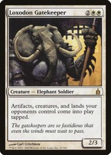 Loxodon Gatekeeper Ravnica: City of Guilds NM White Rare MAGIC CARD ABUGames