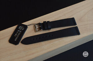 19 mm Cinturino artigianale rilascio rapido Handmade Italy Leather Watch Strap