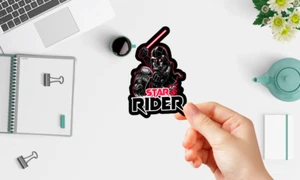 Star Rider Star Wars, High Quality Vinyl Stickers - Picture 1 of 5