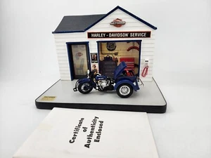 Harley Davidson 47 Sevi Fahrradgarage Modell & Motorrad Set • #0819 von 3000 - Bild 1 von 23