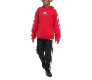 adidas Kids' 2-piece Set Fleece Hoodie & Pant  2T, 5, 7 - Picture 1 of 21