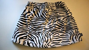 Vintage Gymboree Mod Zebra Velour Skirt Girls Size 5 - Picture 1 of 4