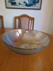 Vidrios San Miguel Recycled Glass Fruit Bowl, Diameter 29.5 Cm, New