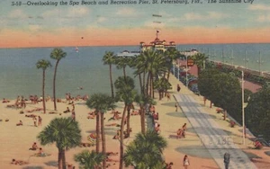 Spa Beach & Recreation Pier - San Petersburgo, Florida - Ropa de cama publicada - Imagen 1 de 3
