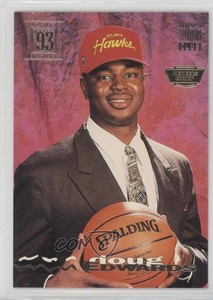 1993-94 Topps Stadium Club Draft Pick Members Only Doug Edwards #150 Rookie RC