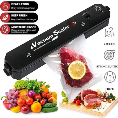 Máquina selladora al vacío ahorro de almacenamiento de conservación de alimentos automática con bolsa de sellado Foto 1 de 4