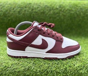 Nike Dunk Low Retro White Redwood Brand New Authentic Shoes Size 8 Men’s - Picture 1 of 7