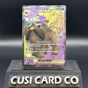 Arven's Mabosstiff EX 218/182 NM Destined Rivals - Imagen 1 de 2