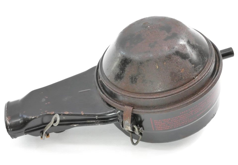 Entrada de purificador de ar 1966 VW Beetle Bug banho de óleo refrigerado a ar 1300cc. 113 129 613 E - Imagem 1 de 4