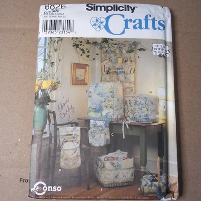 S63- Simplicity Crafts 8826 Sewing Room Essentials Accessories Pattern - Image 1 of 4