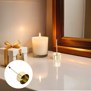  Portavelas de 10 piezas tarros resistentes al calor candelabro de alta resistencia - Imagen 1 de 12