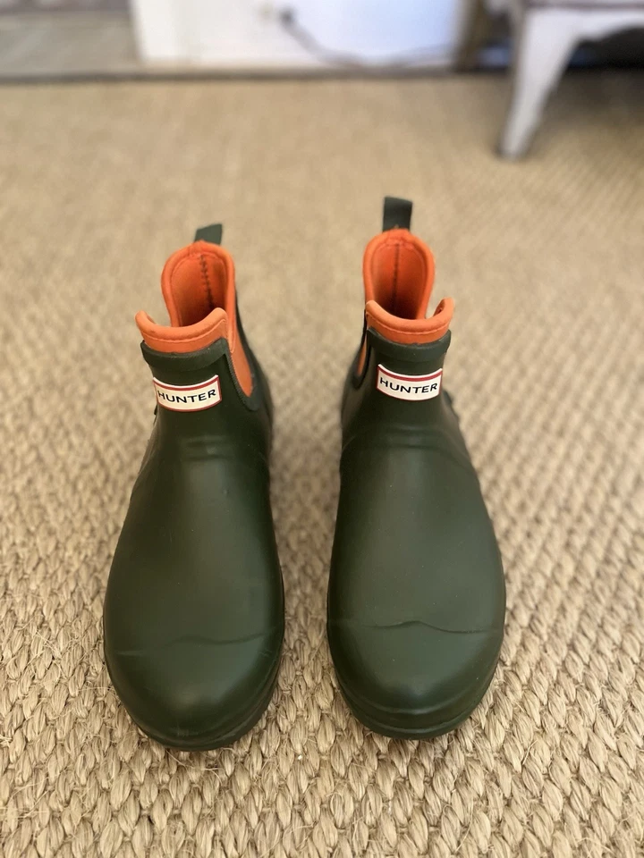 Botas Hunter Mujer Verde Talla 11 Foto 1 de 4