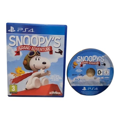 Snoopy's Grand Adventure PS4 Kids Game Excellent Condition PS5 Compatible - Image 1 of 4