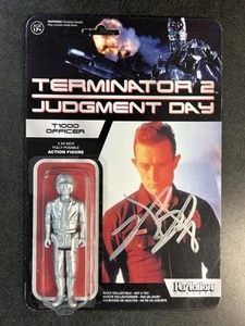 ROBERT PATRICK Signed T-1000 Officer ReAction Terminator 2 T2 Autograph Figure - Picture 1 of 8